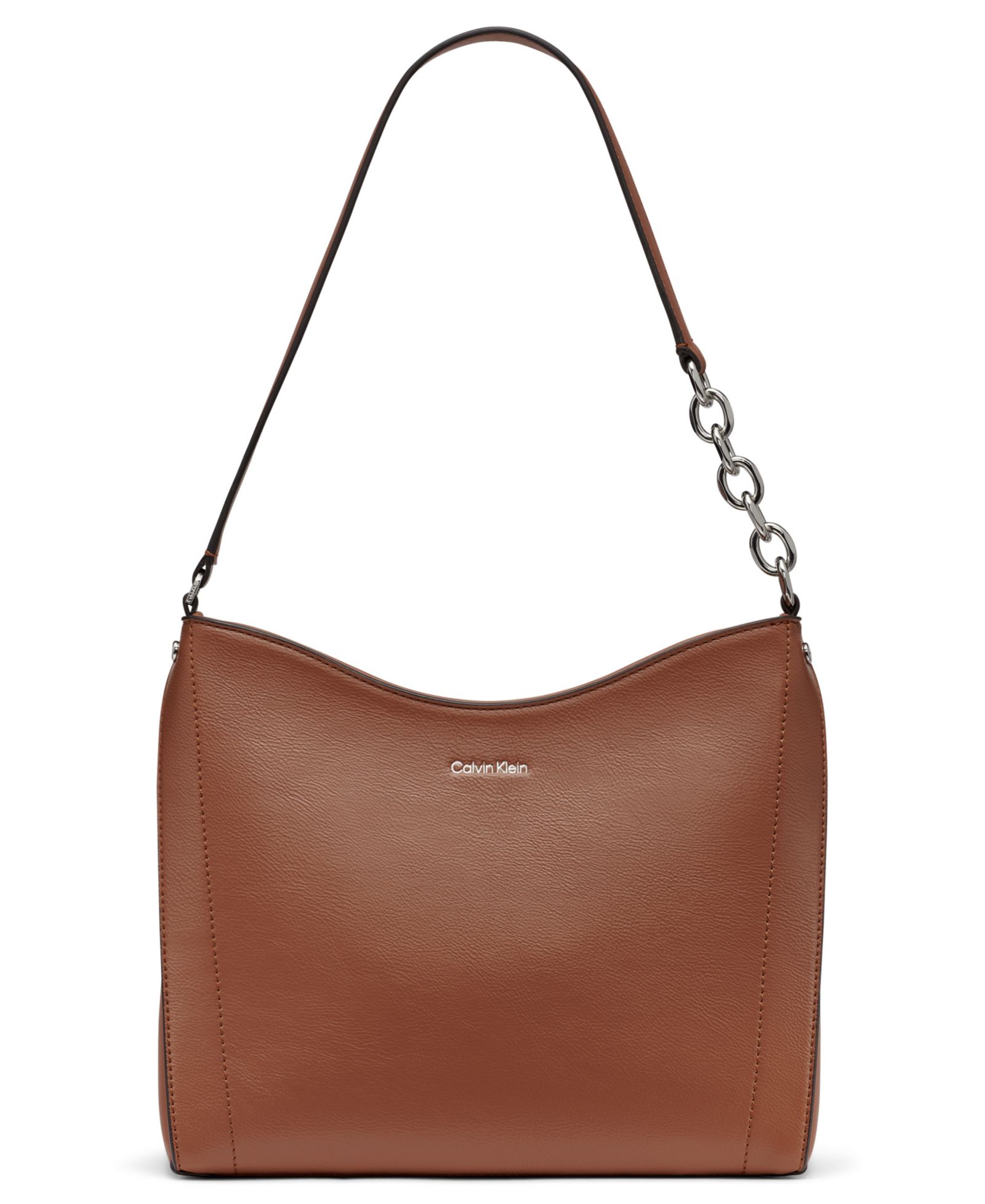 Calvin Klein Nova Top Zipper Chain Shoulder Bag