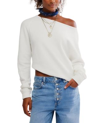 Женский асимметричный топ Free People Jess Long-Sleeve