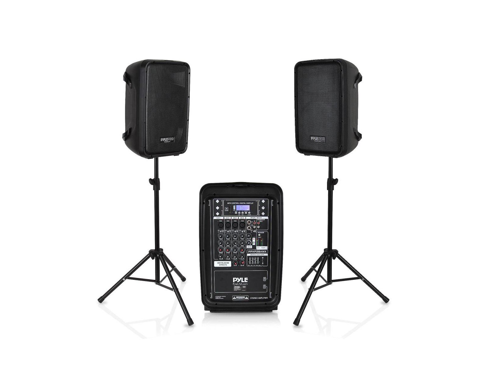 Комплект DJ-микшер Pyle PA Speaker 300 W Wireless Bluetooth