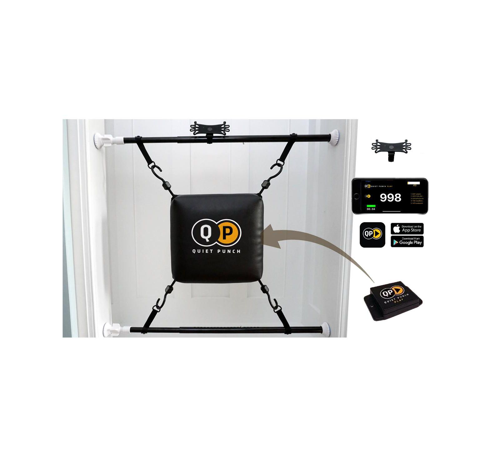 Quiet Punch - Doorway Punching Bag - No Punch Tracker