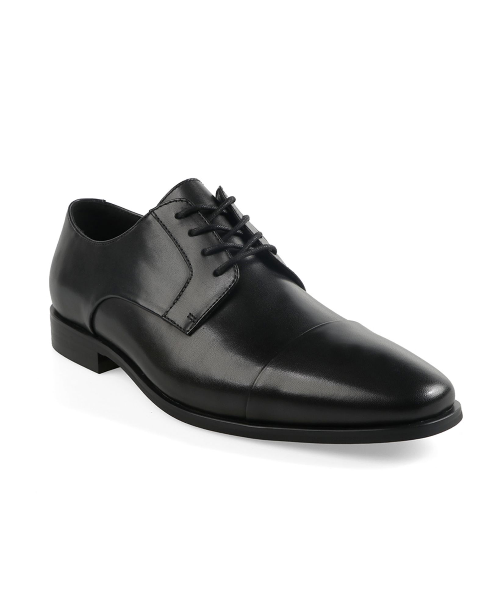 Alfani Men's Genuine Leather Cap Toe Dress Shoes