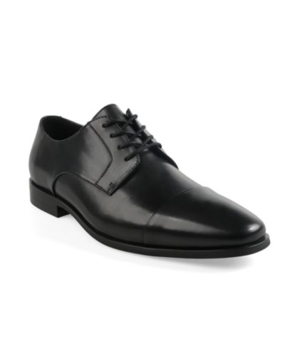 Alfani Men's Genuine Leather Cap Toe Dress Shoes