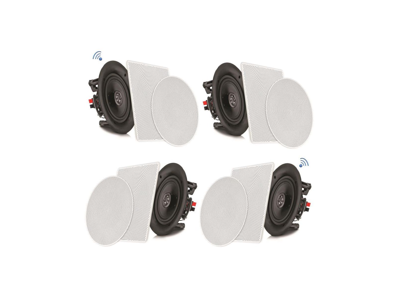 Pyle 6.5" Bluetooth 2-Way In-Wall/In-Ceiling Speaker Pair