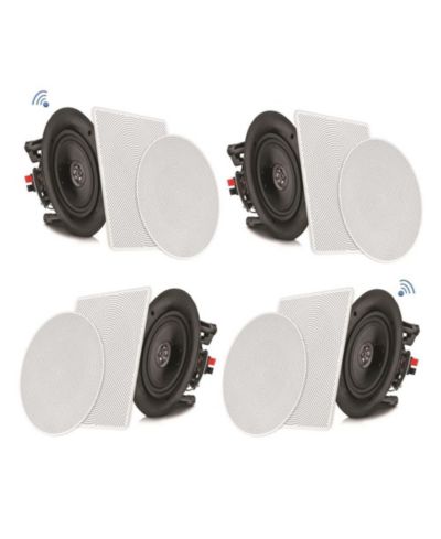Pyle 6.5" Bluetooth 2-Way In-Wall/In-Ceiling Speaker Pair