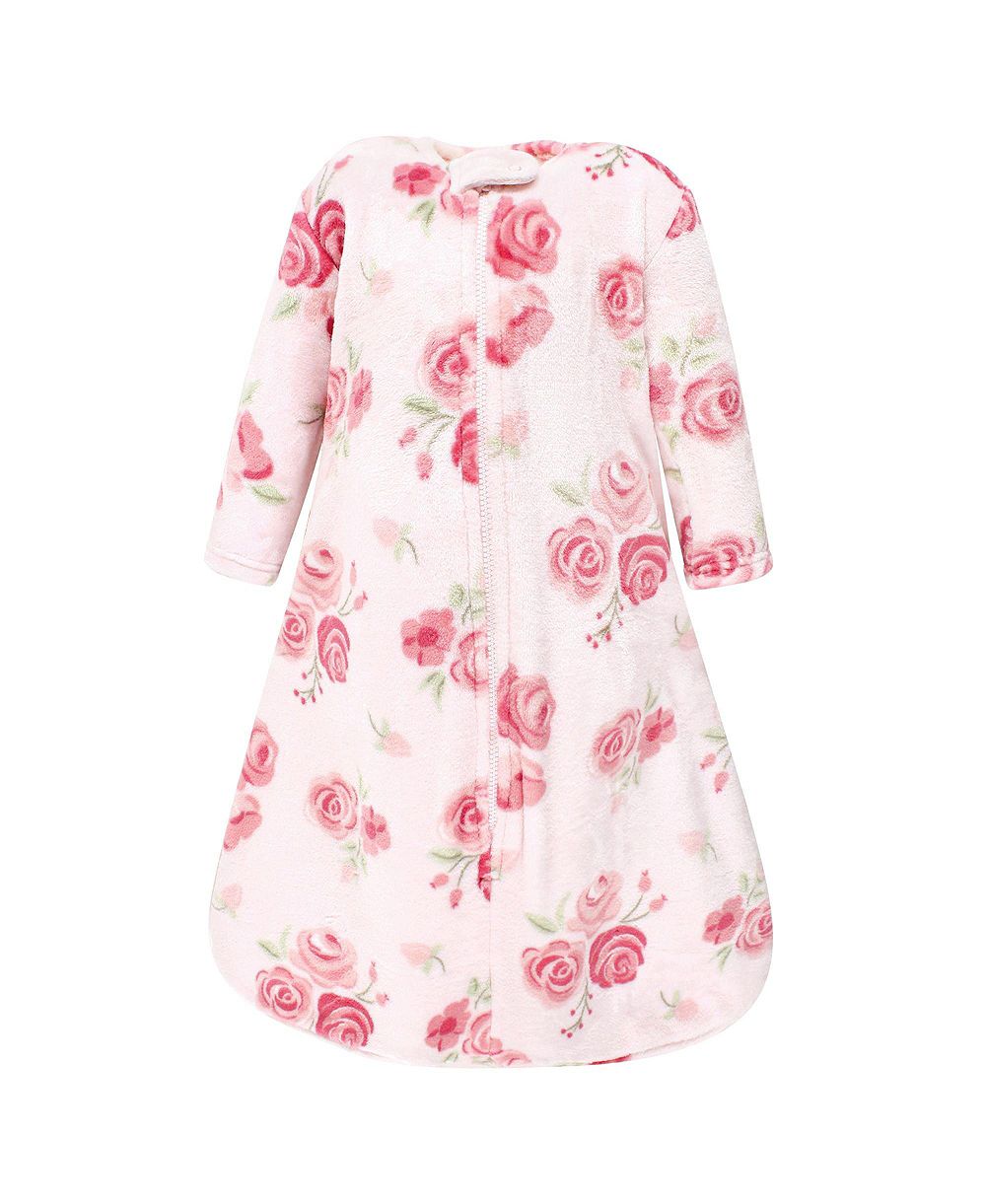 Hudson Baby Long Sleeve Plush Flannel Sleeping Bag