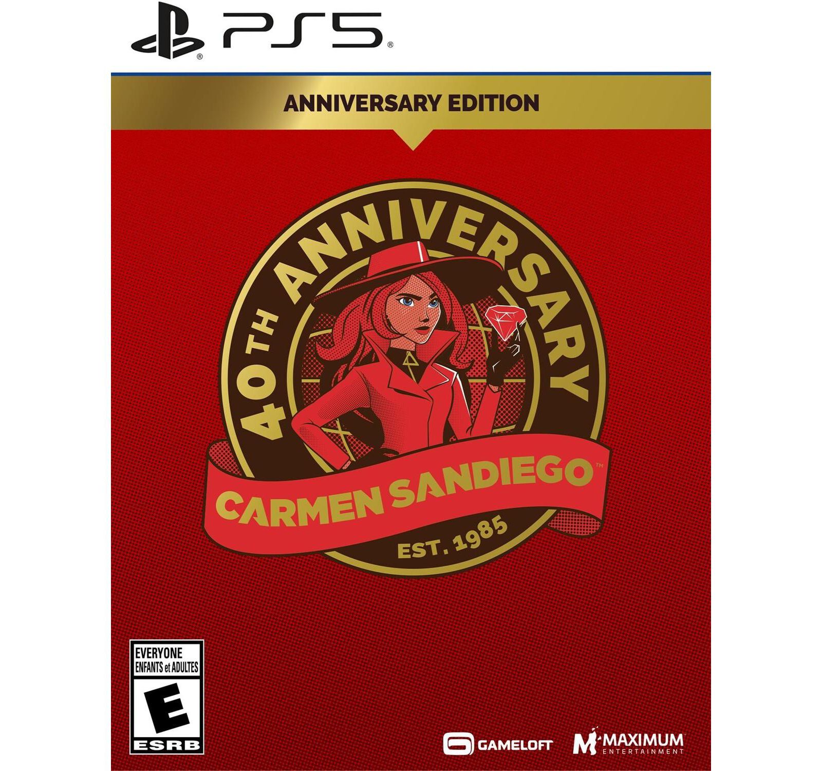 Maximum Gaming Carmen Sandiego 40th Anniversary Edition для PlayStation 5