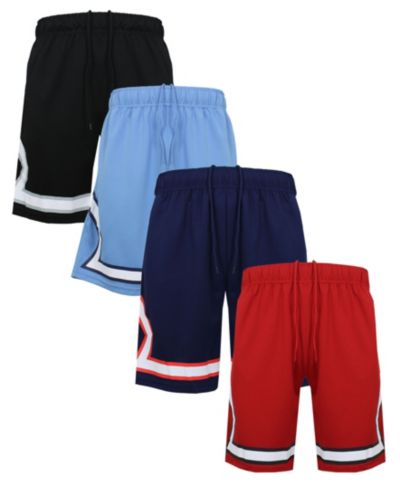 Шорты Galaxy By Harvic Men's 4-Pack Lightweight Breathable Mesh