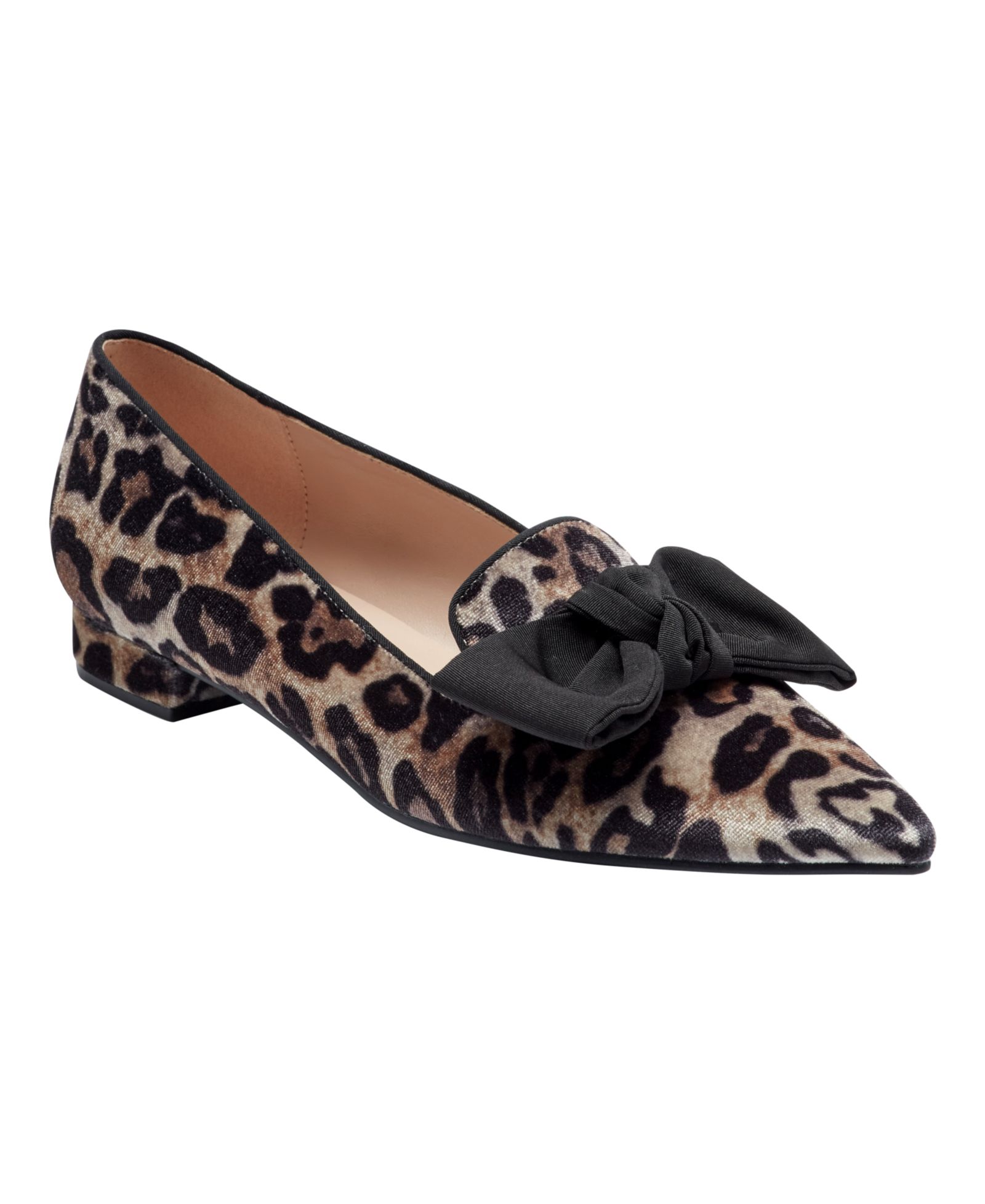 Bandolino Женские Auggie Bow Pointed Toe Tailored Loafers