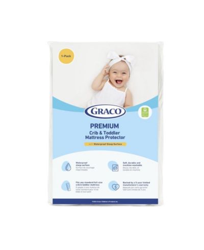 Водонепроницаемый наматрасник Graco Premium для кроватки и малышей