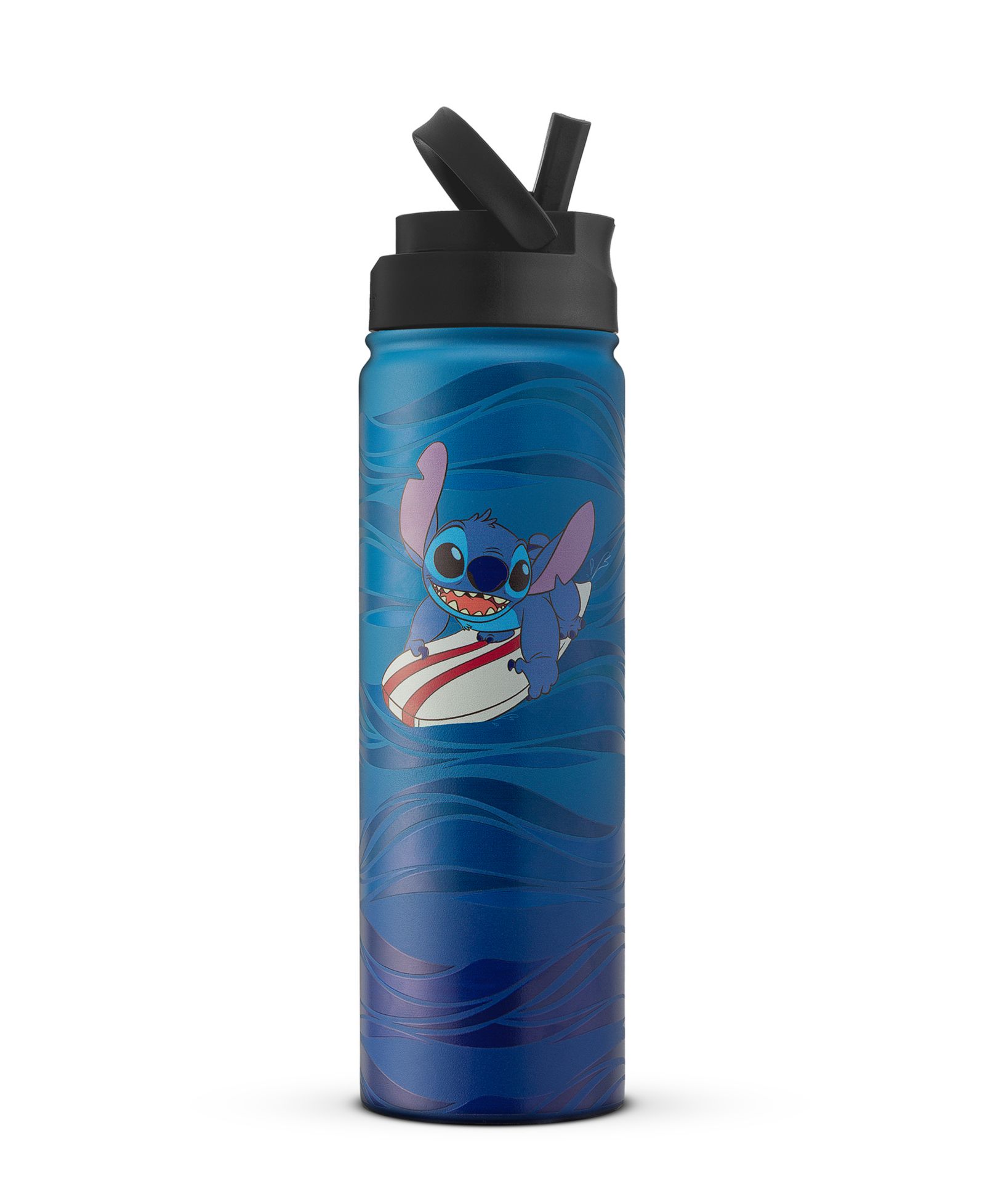 JoyJolt 22 oz. Stitch Surf's Up Vacuum Insulated Water Bottle