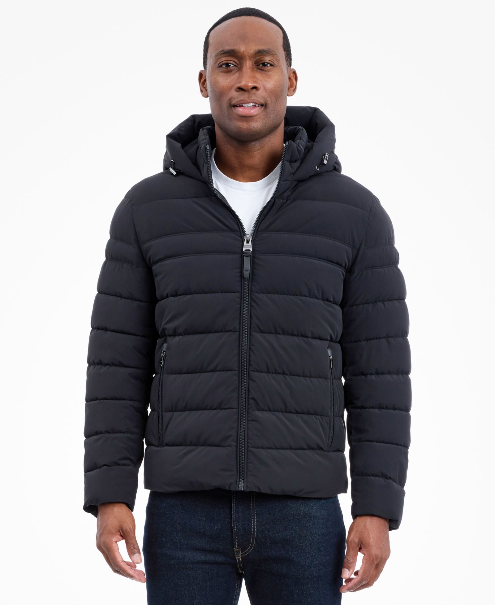 Куртка Michael Kors Men's Dressy Hooded Stretch Packable