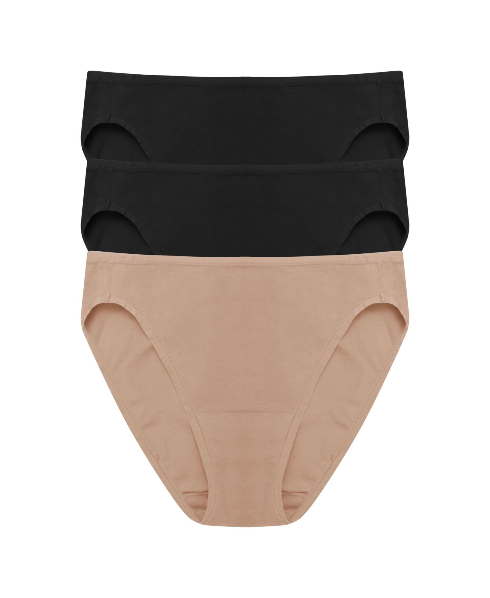 Natori Women's Bliss Bare Bikini Bottoms, 3-Pack 773346MP