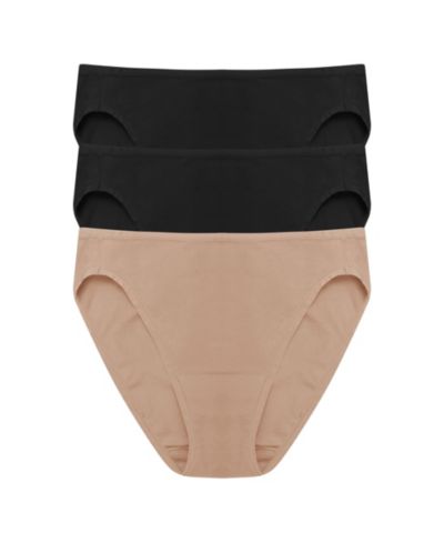 Natori Women's Bliss Bare Bikini Bottoms, 3-Pack 773346MP