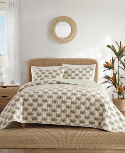 Tommy Bahama Santiago хлопковый реверсивный комплект из 2 одеял, Twin