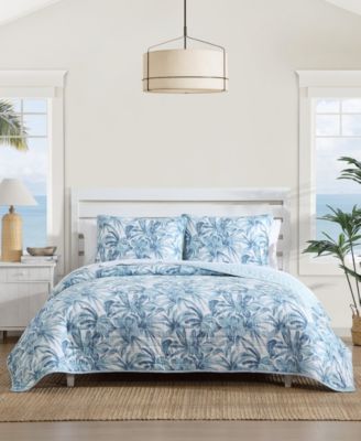 Комплект из 3-х стеганых покрывал Tommy Bahama Aubrey Cotton Reversible, King