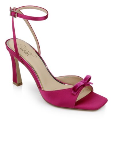 Женские сандалии Jewel Badgley Mischka Women's Elisha Bow Square Toe
