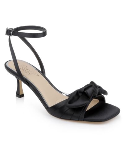 Женские сандалии Jewel Badgley Mischka Emeli Bow Square Toe