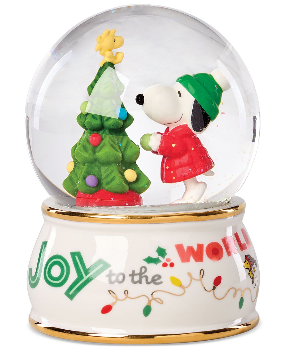 Снежный шар Snoopy от Lenox