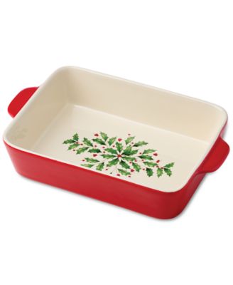 Lenox Прямая прямоугольная форма для выпечки Holiday, Medium