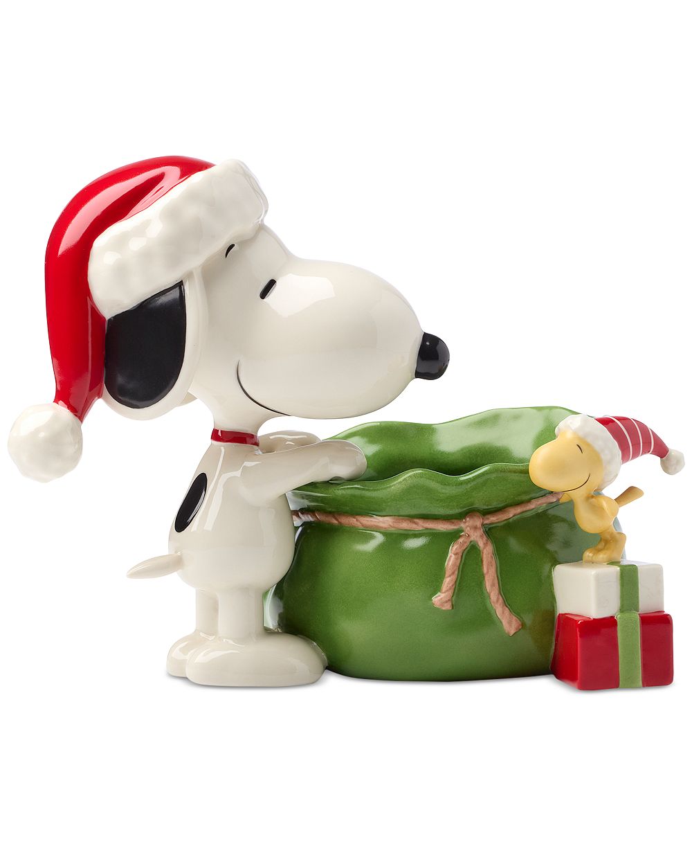 Lenox рождественская миска для конфет Santa Sack с Сантой