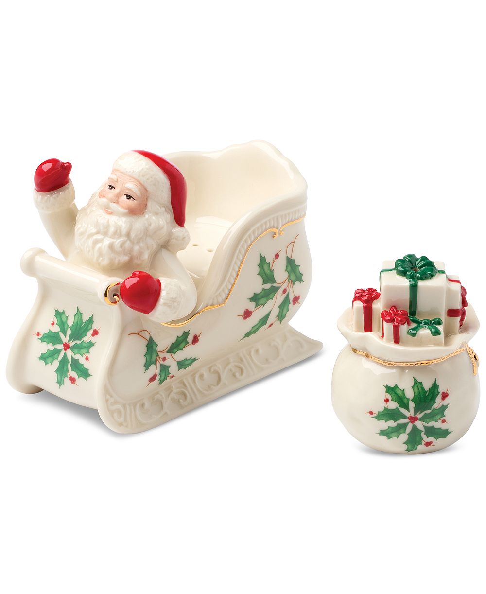Набор Lenox Holiday Figural: соль и перец, 2 предмета