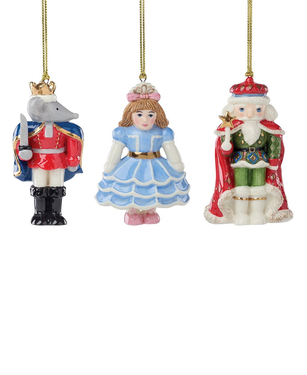 Lenox Nutcracker Ballet Ornament, набор из 3 шт.