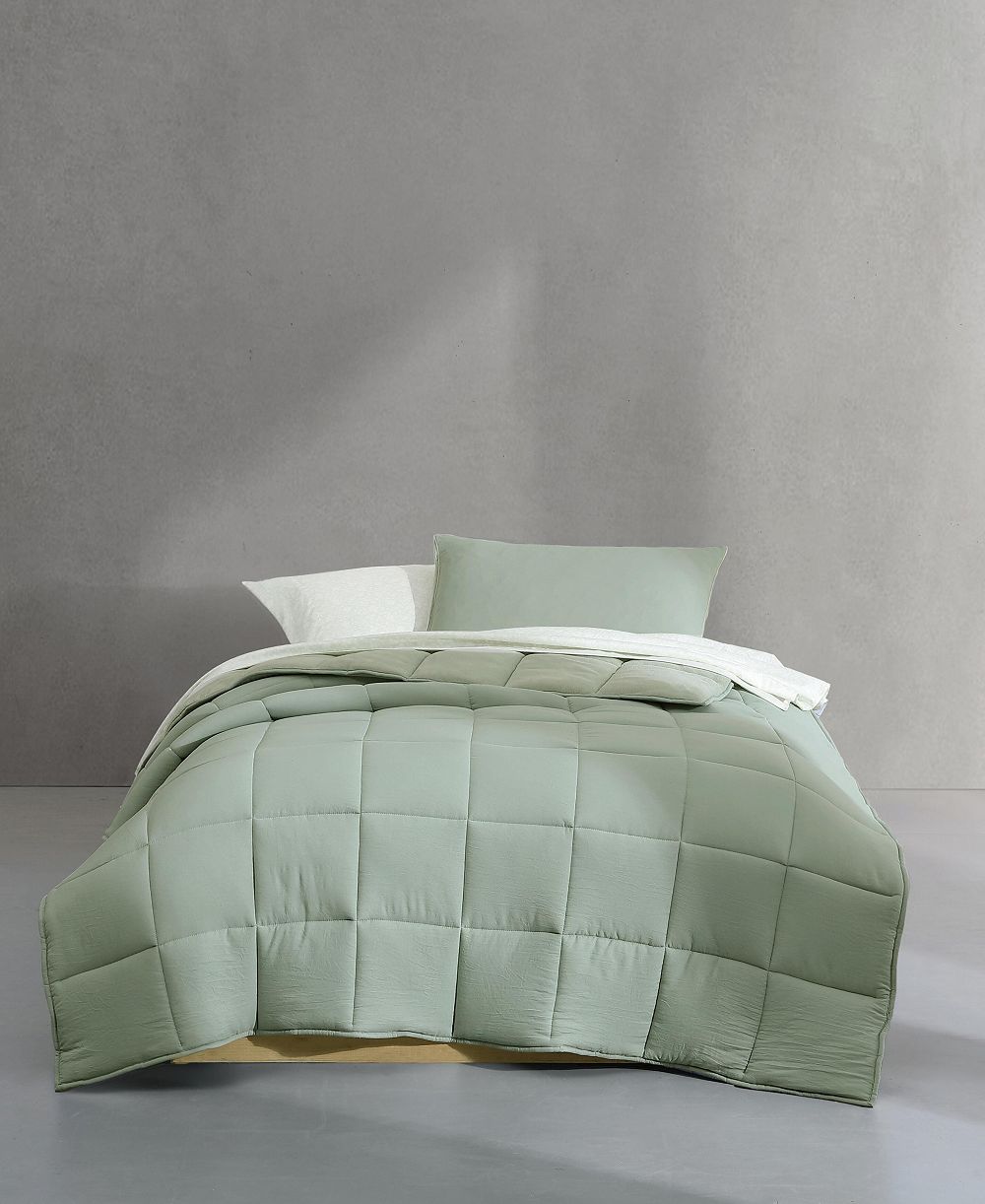 Calvin Klein Washed Solid Reversible Plush 5-Pc. Comforter Set, Twin/Twin XL
