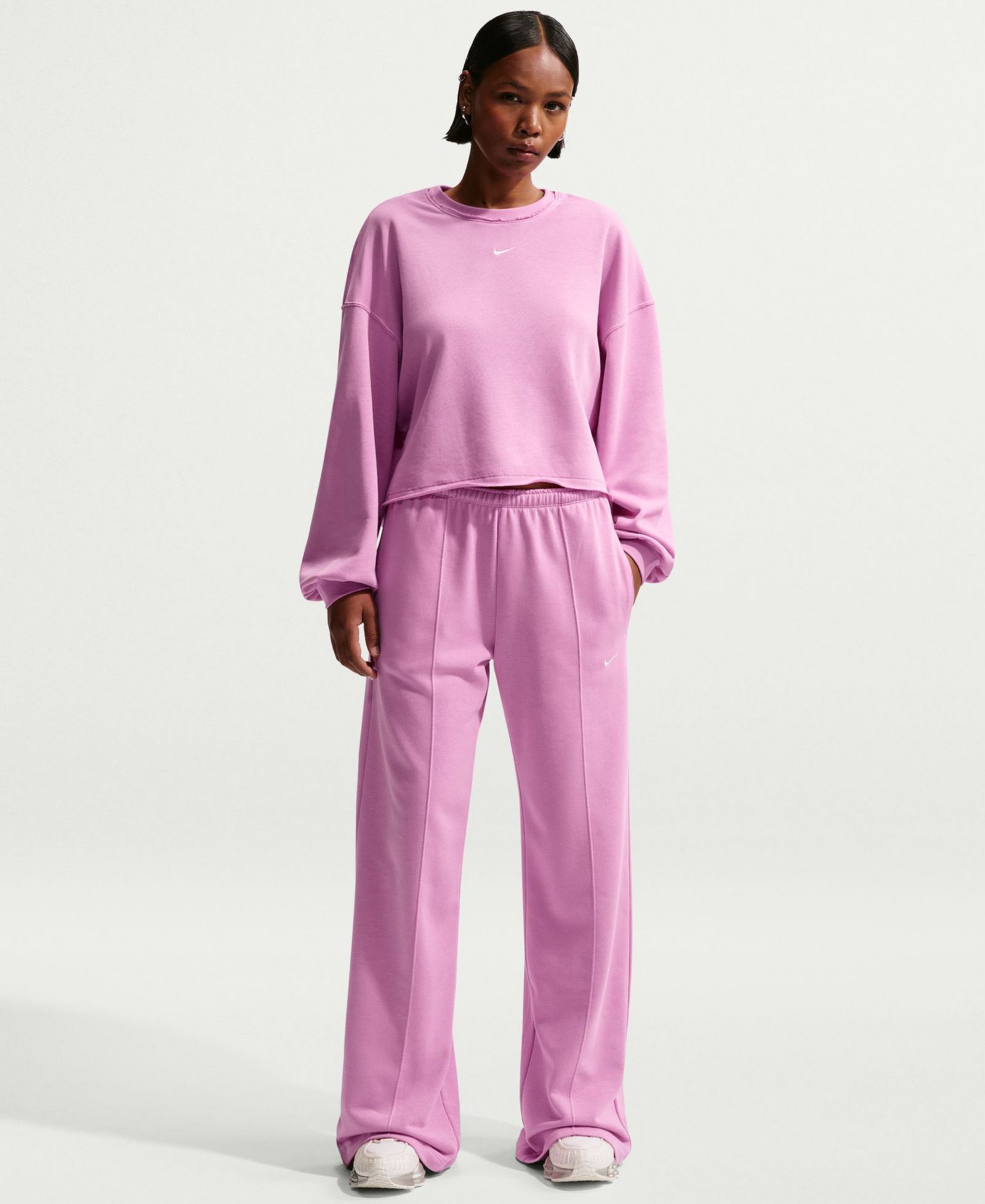 Nike Women's Mid-Rise Open-Hem Pants