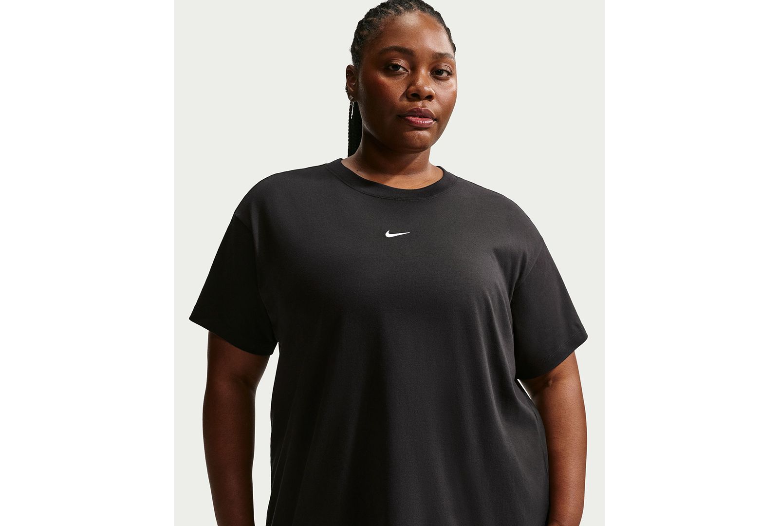 Nike футболка с круглым вырезом Plus Size