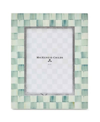 Рамка MacKenzie-Childs Sterling Check 5" x 7"