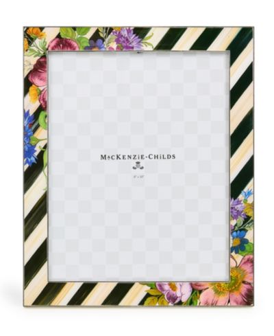 Рамка MacKenzie-Childs Flower Market Silver Plated Frame, 8" x 10"