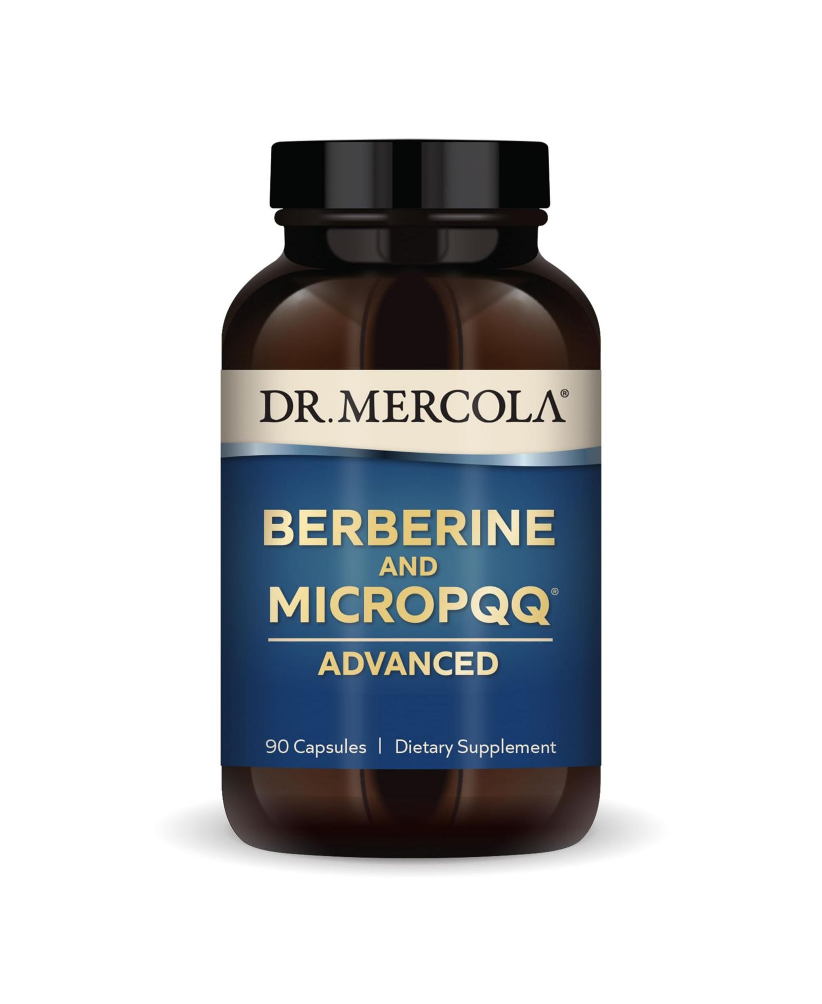 Dr. Mercola Berberine and MircoPQQ Advanced, 90 Servings, для поддержки иммунитета и здоровья органов