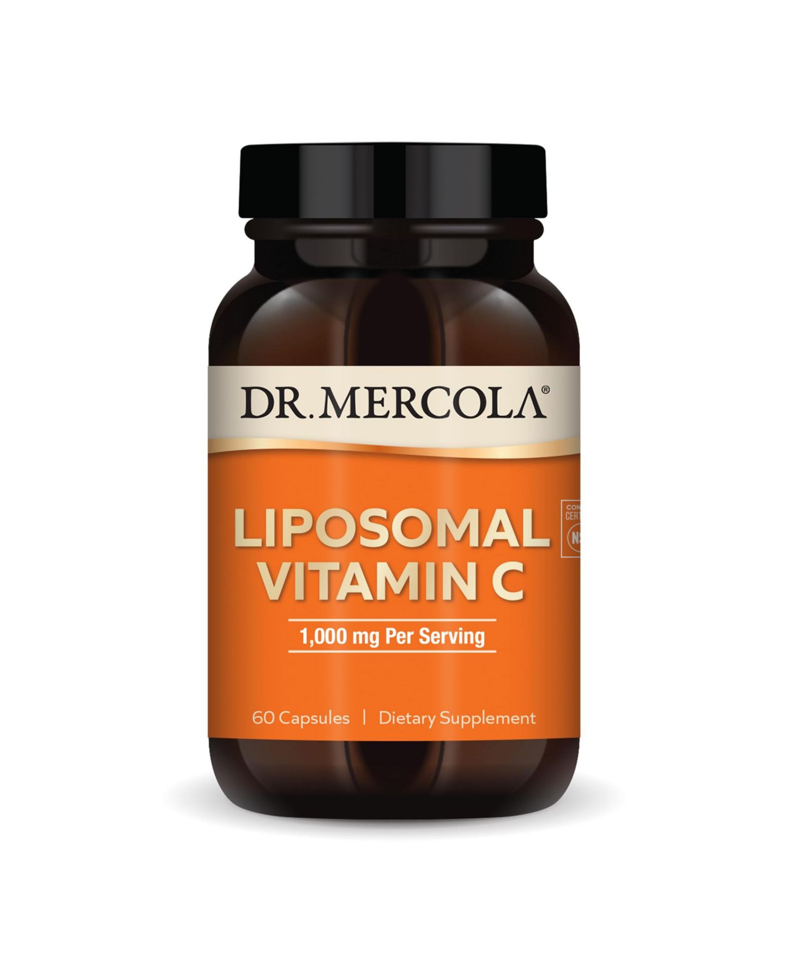Dr. Mercola липосомальный витамин C, 1000 мг, 30 порций, для поддержки иммунитета