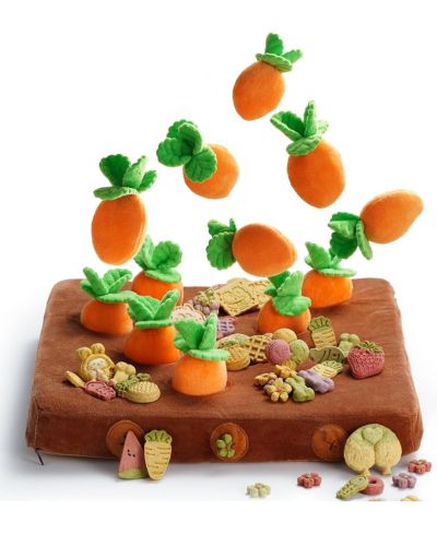 Игрушки для собак Nocciola 12 PCS Carrot Squeaky с пазлом