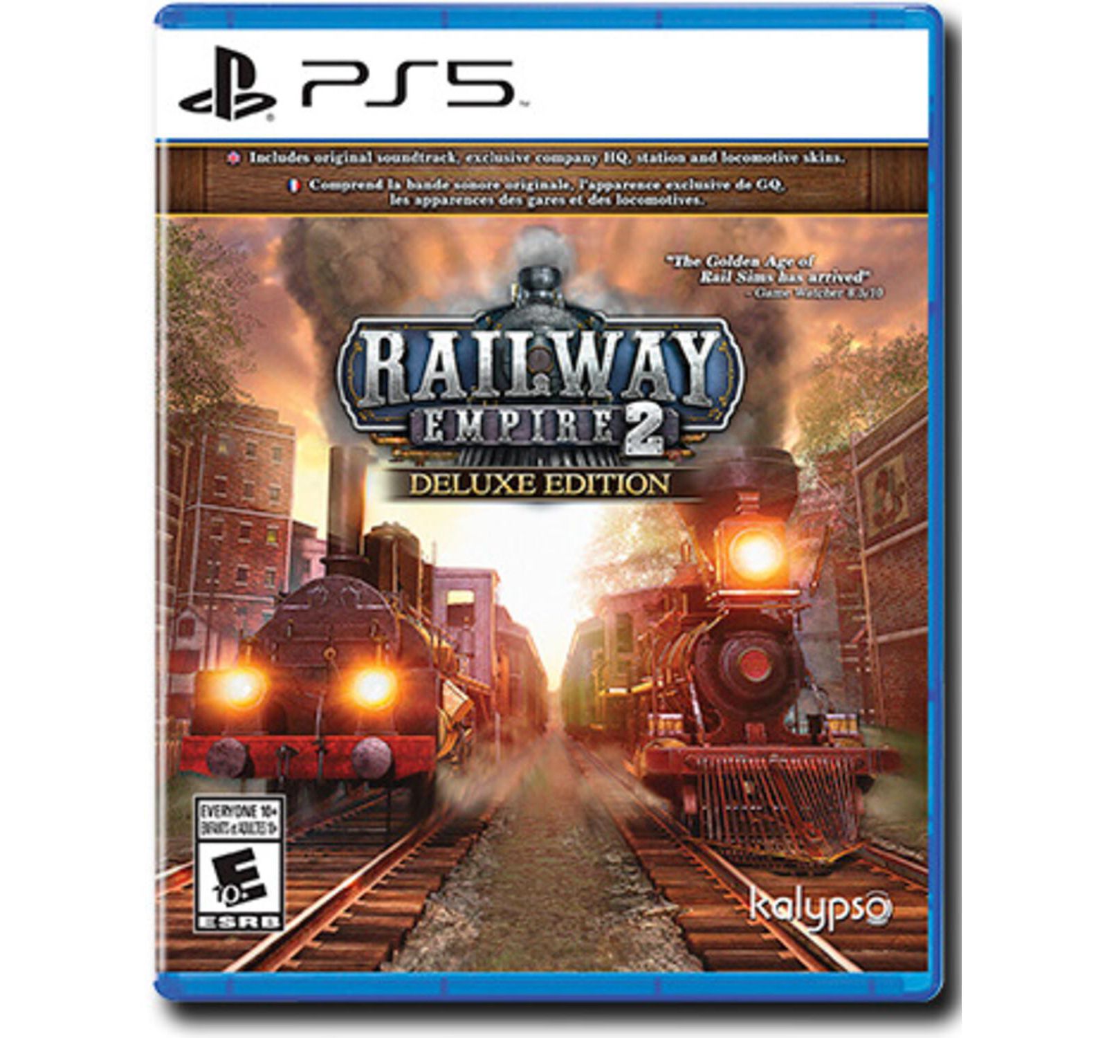 GS2 Games Railway Empire 2 Deluxe Edition для PlayStation 5