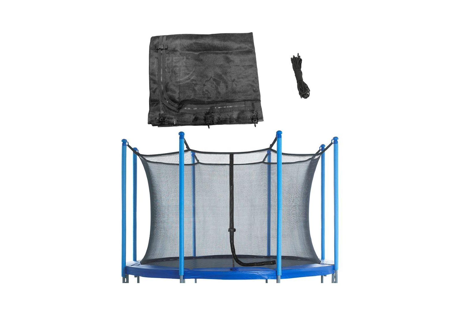 Защитная сетка для батута Plexalife, подходит для круглого каркаса 12 FT