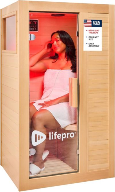 LifePro Rejuvacure Инфракрасная сауна с красным светом и Bluetooth