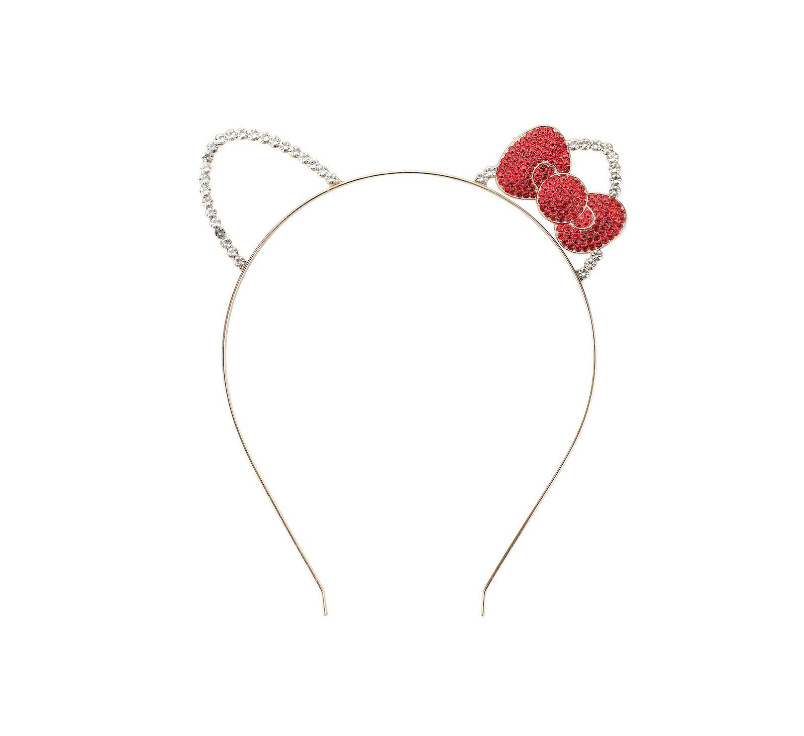 Ободок Hello Kitty Ears and Bow Cosplay Glitzy Metal
