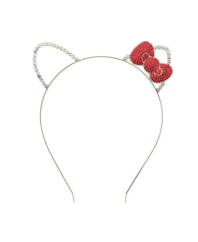 Ободок Hello Kitty Ears and Bow Cosplay Glitzy Metal