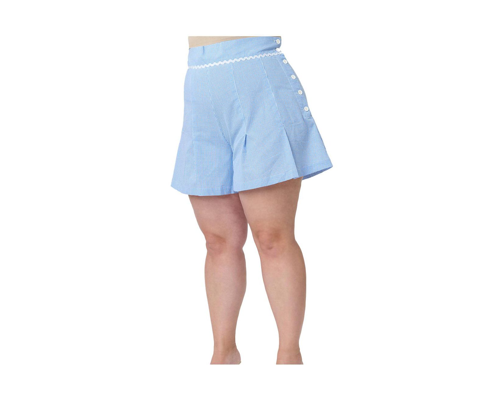 Unique Vintage Plus Size Joyce Shorts