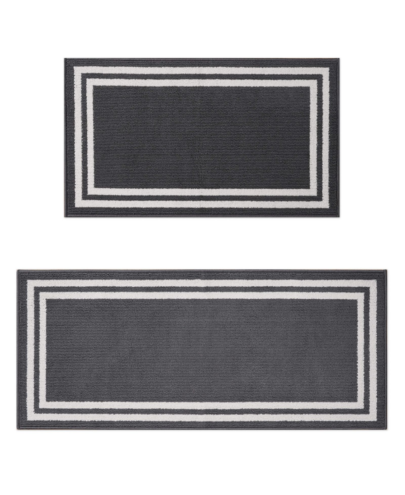 Laura Ashley комплект из 2 ковриков-дорожек Double Border Tufted