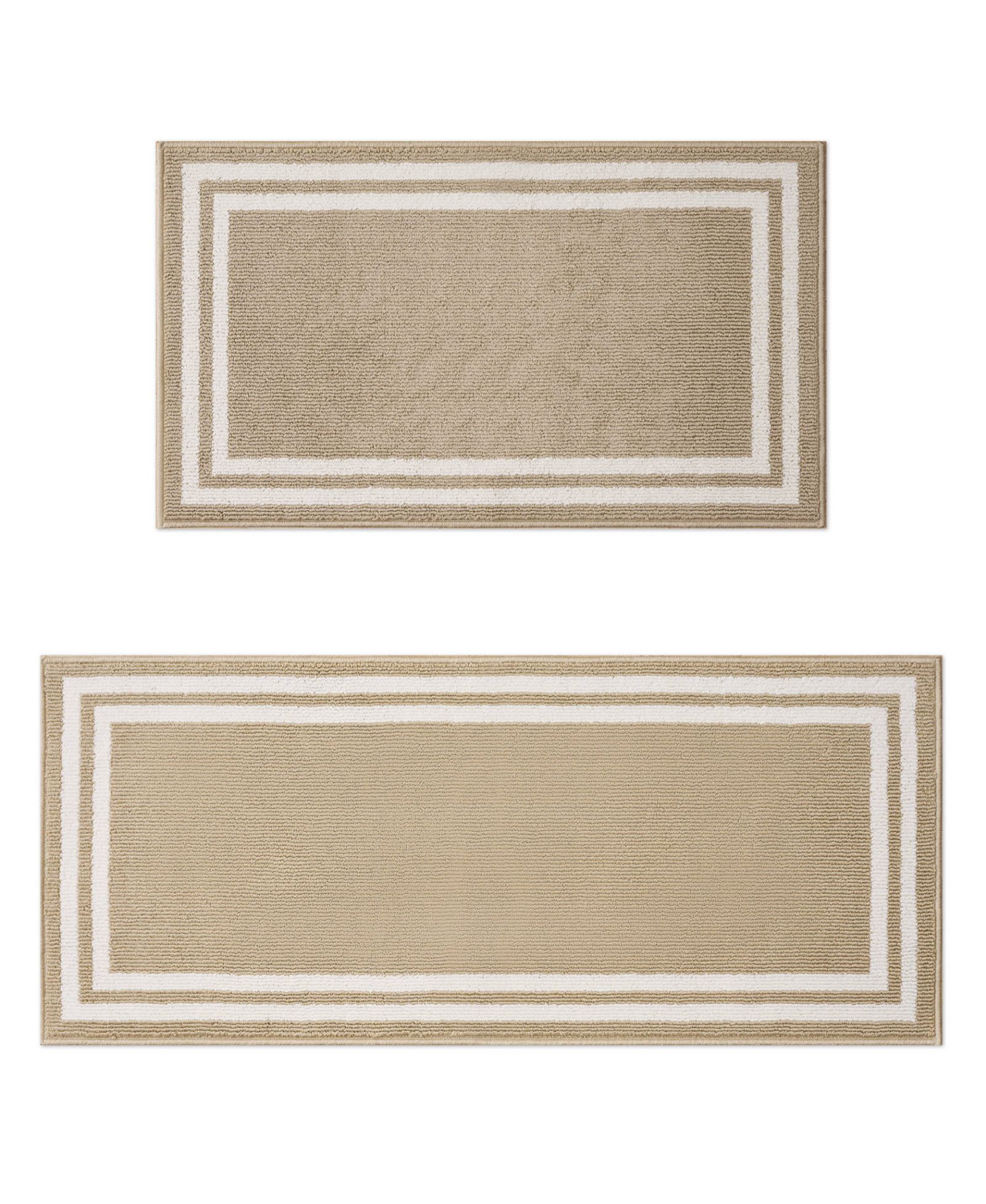 Laura Ashley Double Border Tufted 2-Pc. Runner Rug Set