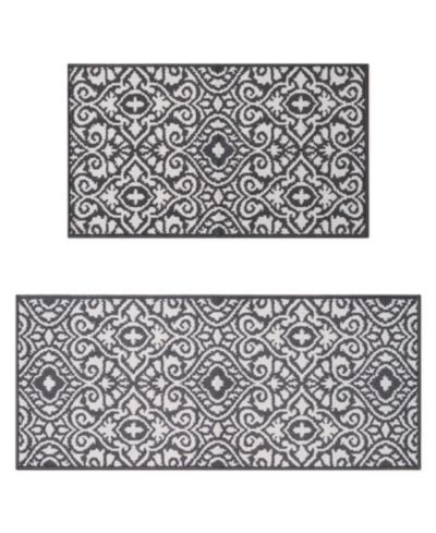 Набор из 2 ковриков-дорожек Laura Ashley Feya Tufted