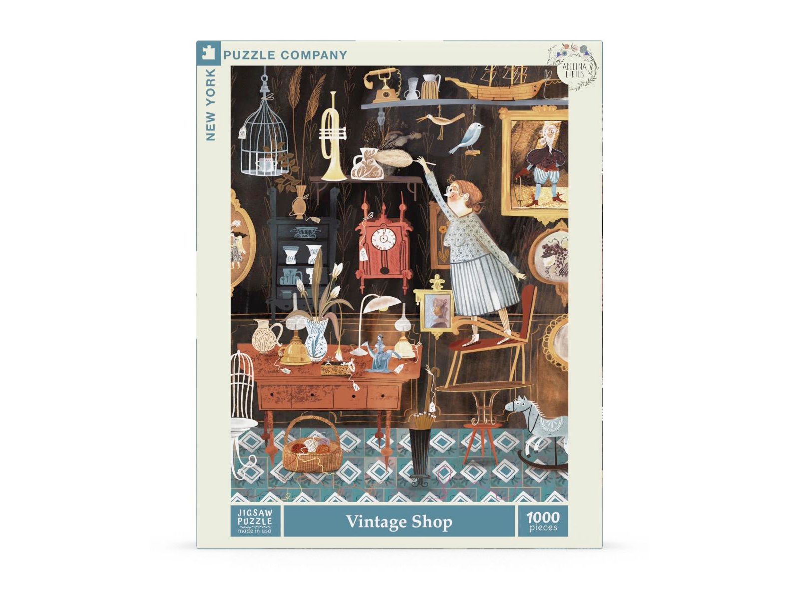 New York Puzzle Company пазл Vintage Shop 1000 деталей