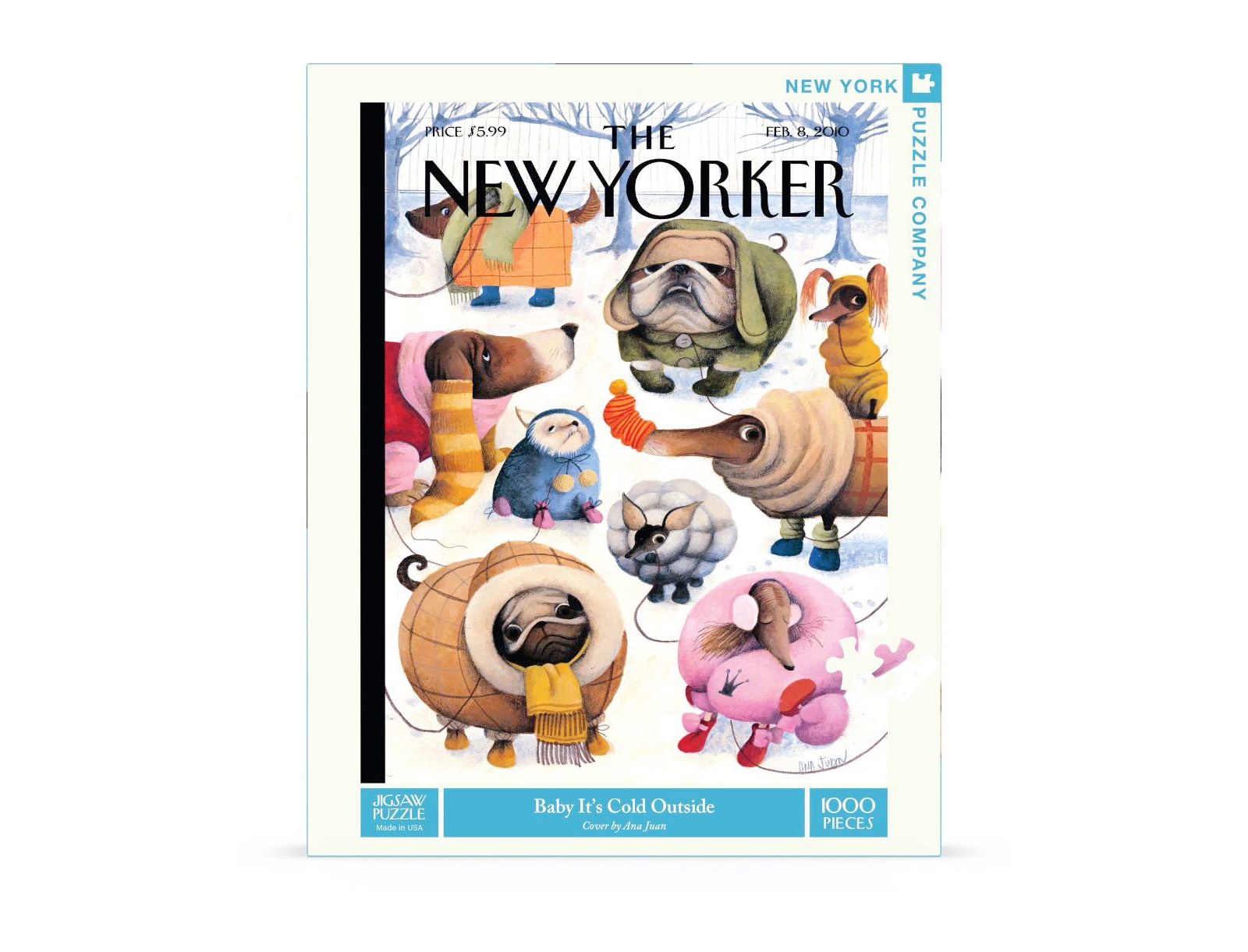 Пазл New York Puzzle Company Baby It's Cold Outside 1000 Piece Puzzle