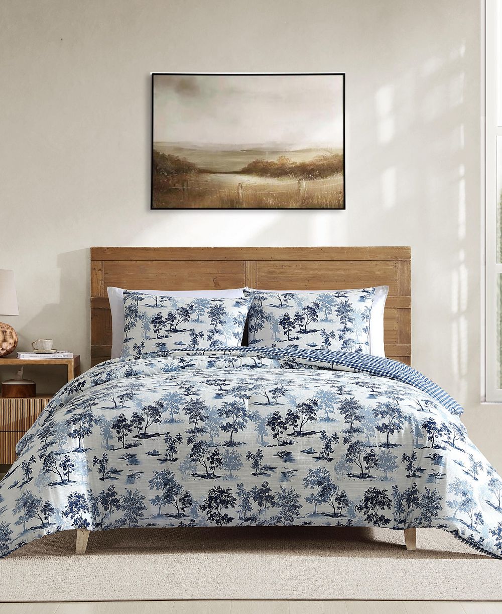 Комплект reversible одеяла Eddie Bauer Vintage Forest Toile, Twin