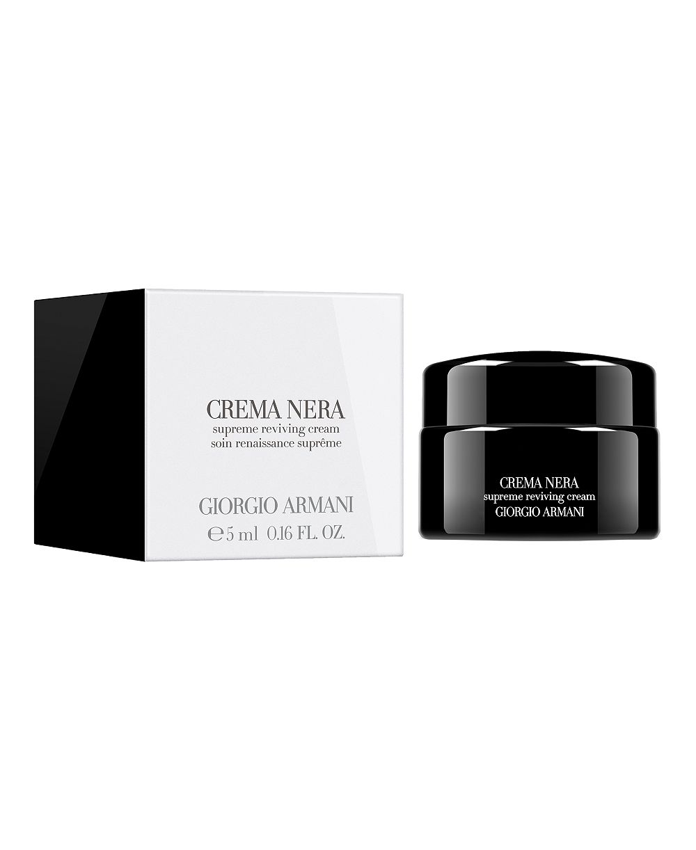 Бесплатный крем Armani Crema Nera Extrema Supreme при покупке любого средства по уходу за кожей Armani