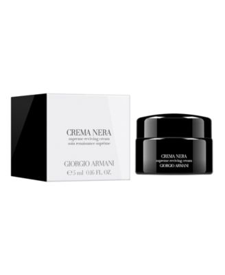 Free Armani Crema Nera Extrema Supreme Cream with any Armani skincare purchase