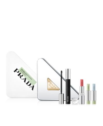 Набор косметики Prada Beauty 4-Pc. Beauty Triangle-Shaped Metallic Clutch Makeup Set