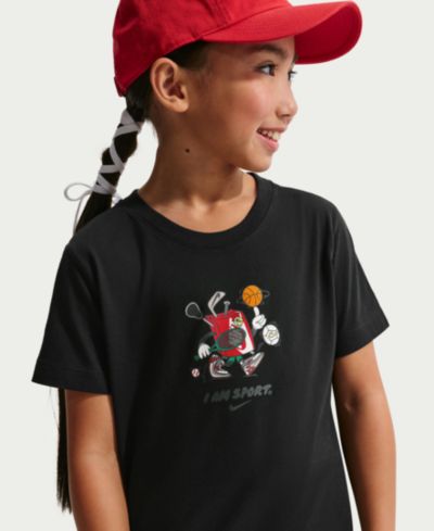 Nike Boys' & Girls' 8-20 Sportswear Boxy Short-Sleeve T-Shirt